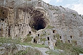 Necropolis of Pantalica - rock-hewn dwellings 